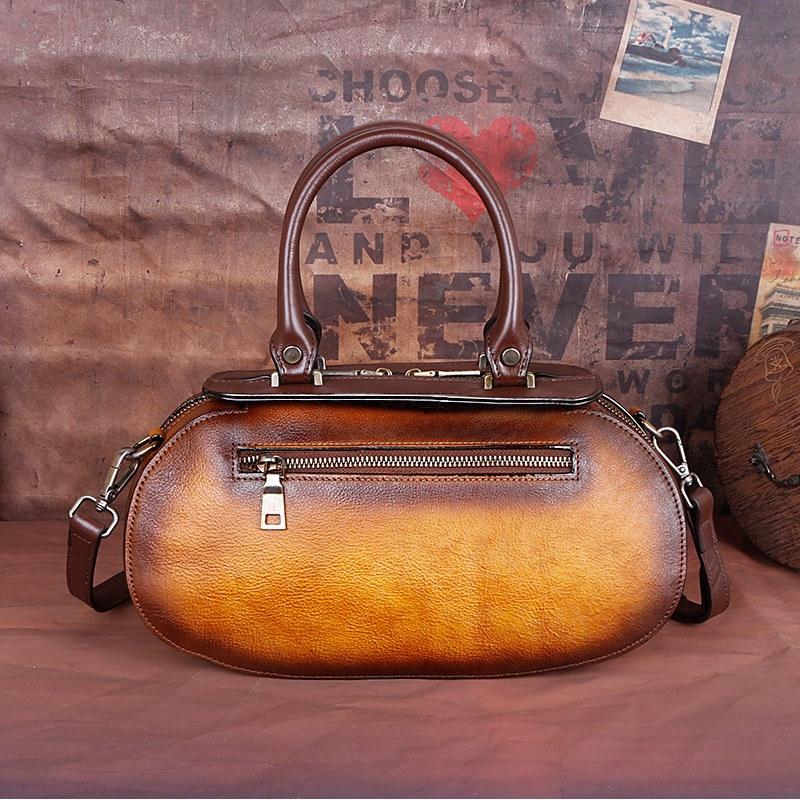 Totem Embossed Women Handbags Genuine Leather Shoulder Bags for Ladies Crossbody Bag Vintage Design Fashion Handbag