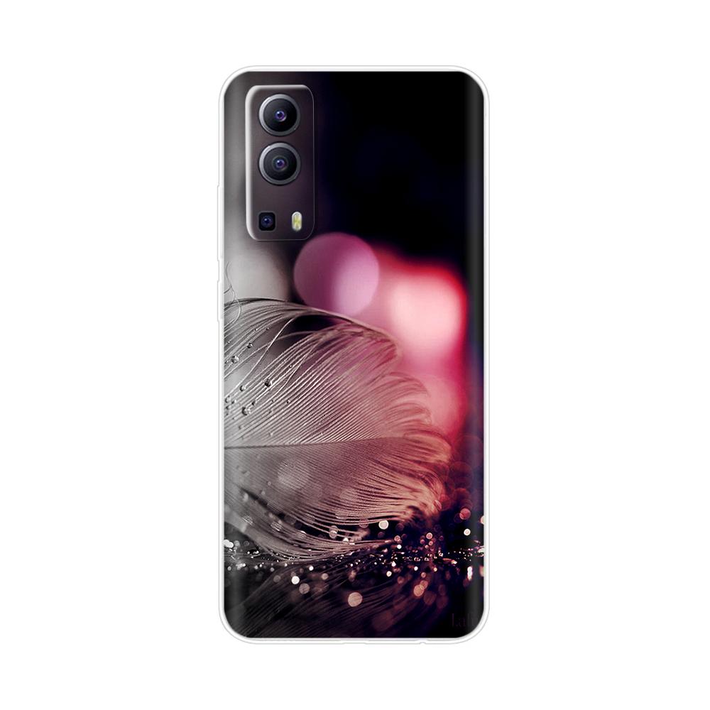 Для Vivo Y72 5G Чехол Силиконовый Мягкий Прозрачный ТПУ Чехол для Телефона Для Vivo Y52 5G vivoY72 Y 72 52 5G Чехол Funda Защитный Coque