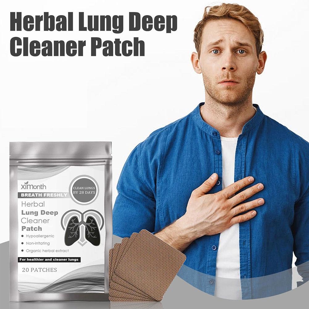 Новый высококачественный 20 шт. травяной патч для глубокого очищения легких, уменьшающий усталость, уменьшающий дискомфорт для здоровья, облегчающий тело J9K1