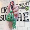 Pulling Rope Astronaut Key Ring Exquisite Rotating Helicopter Pendant  Children
