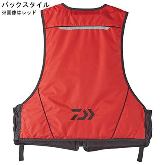Daiwa Жилет для рыбалки, плавающий жилет, черный, размер L, DF-3420