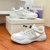 Модные Новые Дышащие Летние Женские и Девичьи Белые Туфли Модные Спортивные Повседневные Кроссовки Размер 35-40