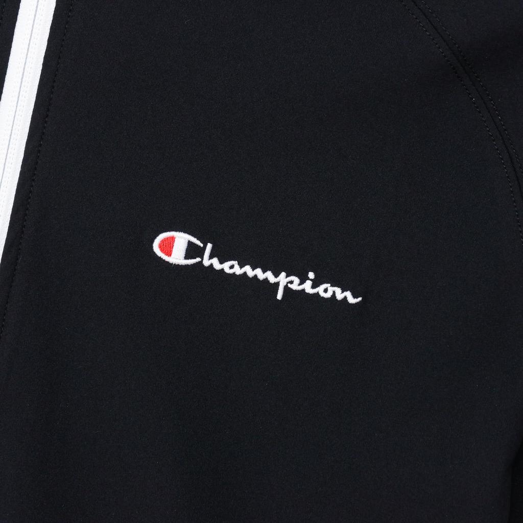 Champion Long Sleeve Stretch Zip Hooded Basketball Shirt with Embroidered Script Logo Women's Quick-Drying (CW-CB422-090-M)