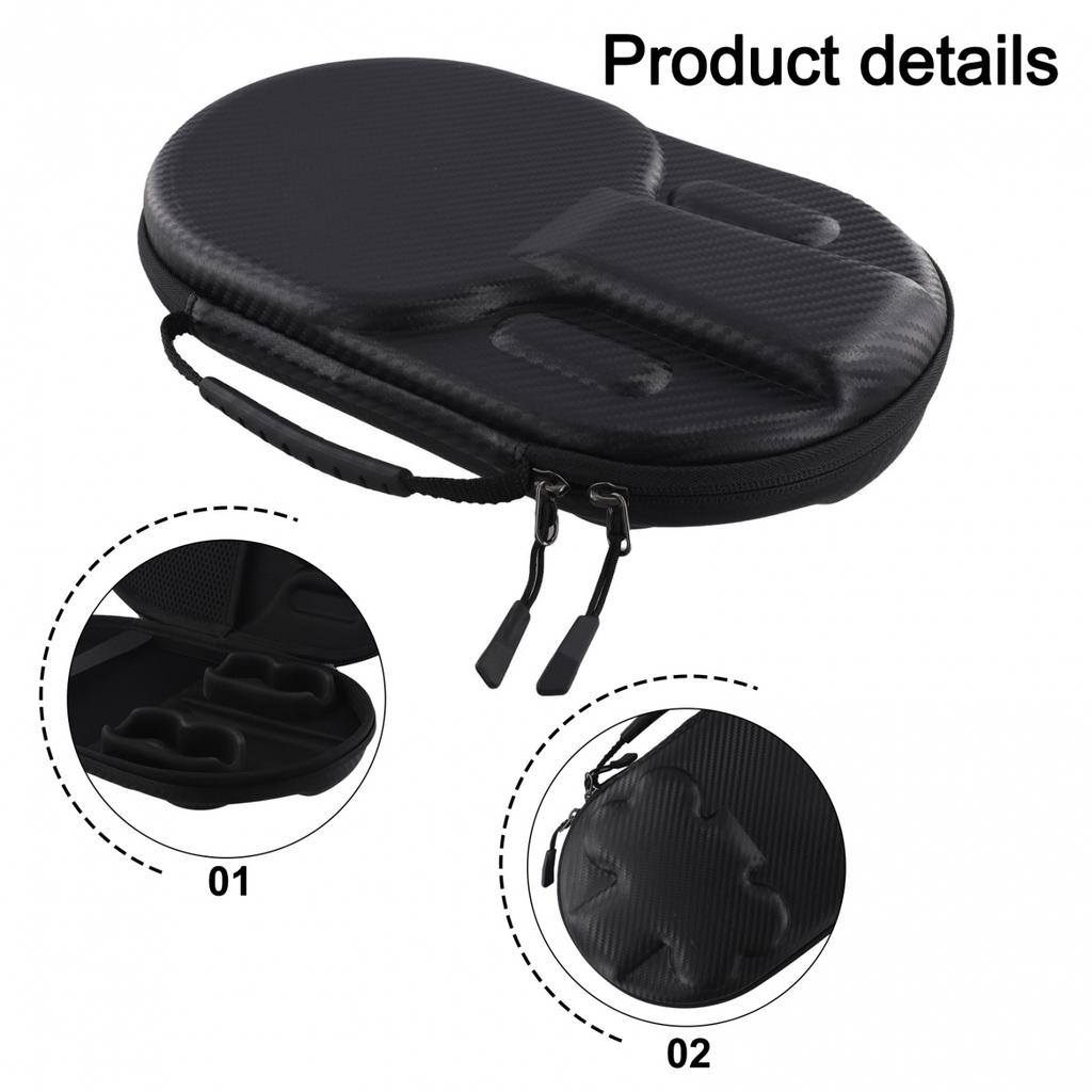 Портативная сумка для настольной теннисной ракетки из ЭВА с канавками для предотвращения царапин