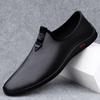Genuine Leather Men's Casual Shoes Luxury Brand Formal Men Loafers Moccasins Man Italian Breathable Slip On Male Boat Shoes