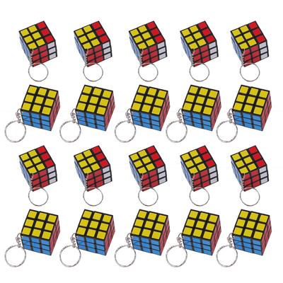 Брелоки-мини-кубики Pure Seek, Набор из 48 штук, 3D-головоломка, Приз, Брелок-мини-кубик