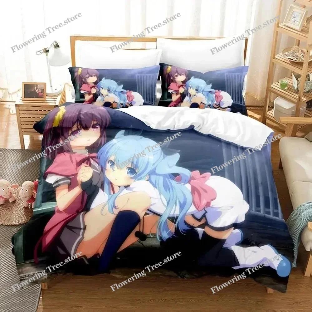 Аниме Sora No Method Celestial Method Комплект постельного белья для мальчиков и девочек Twin Queen Size Пододеяльник Наволочка Кровать для мальчиков и взрослых