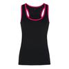 Tri Dri Womens/Ladies Paneled Fitness Sleeveless Vest
