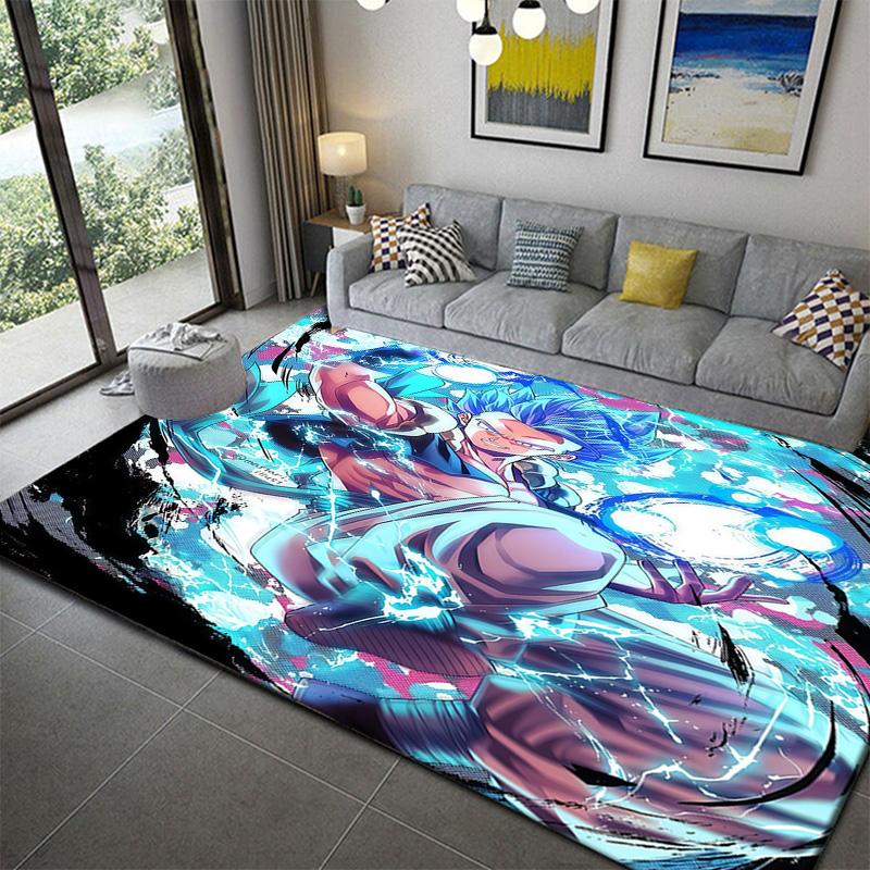 Dragon Ball Apartment Living Room Carpetanime soft washable cartoon floor carpet