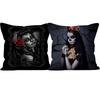 Timeless Halloween Cushion Cover With Vintage Horror Design