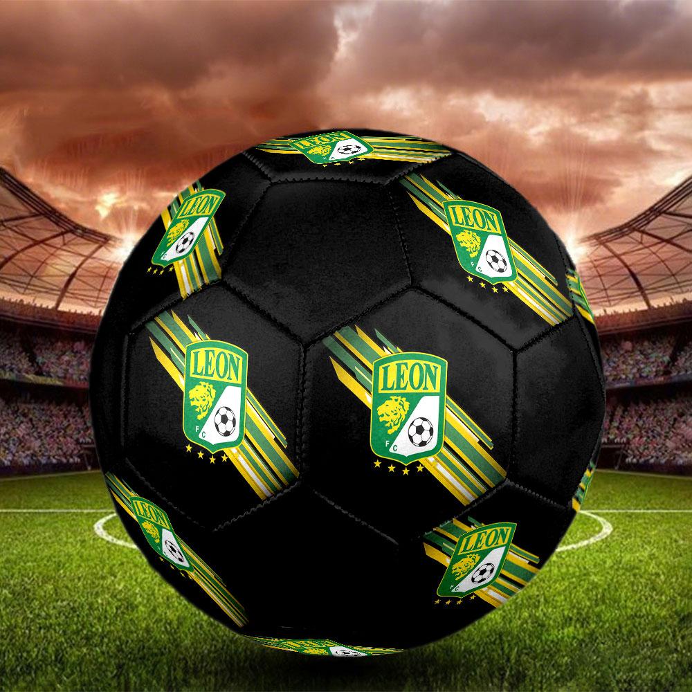 1 шт. Футбольный мяч Club Leon Размер 5 Мяч для мини-футбола Модный Цветной Для игры во дворе - Отличный Подарок для Спортивных Фанатов HE41