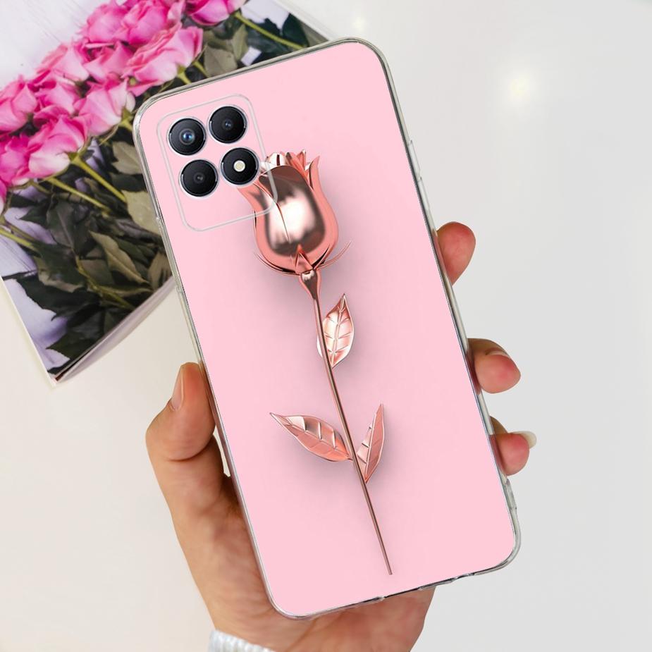 Чехол для Realme 8i Чехол для Realme 8 Pro Милый Мультяшный Чехол Прозрачный Силиконовый Мягкий Чехол для Телефона Для Realme8 Pro Realme 8 5G 8i Задняя Крышка Сумки