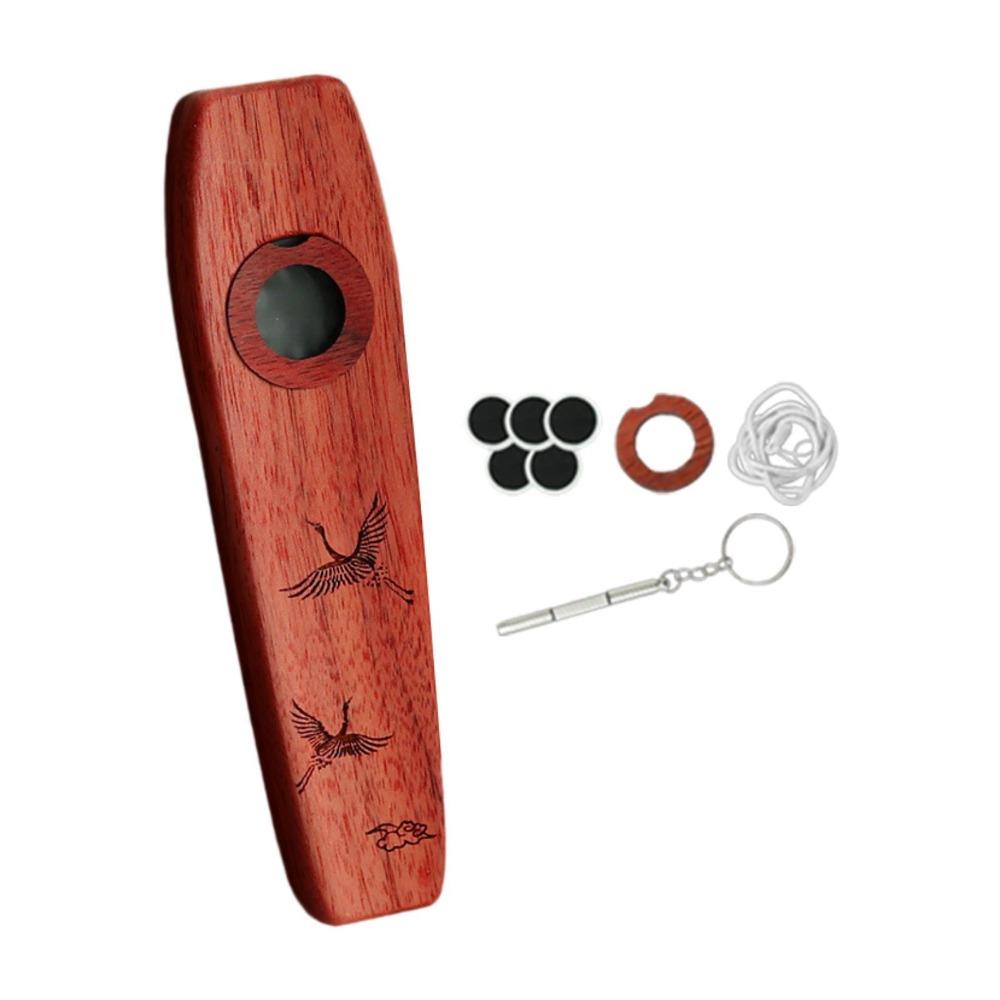Portable Wind Instrument Professional Musical Instruments Flutes Wooden Kazoo Kids Gift