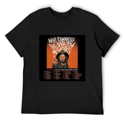 The Dirty Knobs Tour 2022 T-Shirt Blacks Short Sleeve Tee Blouse Mens Clothing
