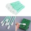 100Pcs Cleaning Swab Wear-Resistant Water Absorption Multi-purpose Foam Tip Cleaning Swab Sponge Stick Home Supply