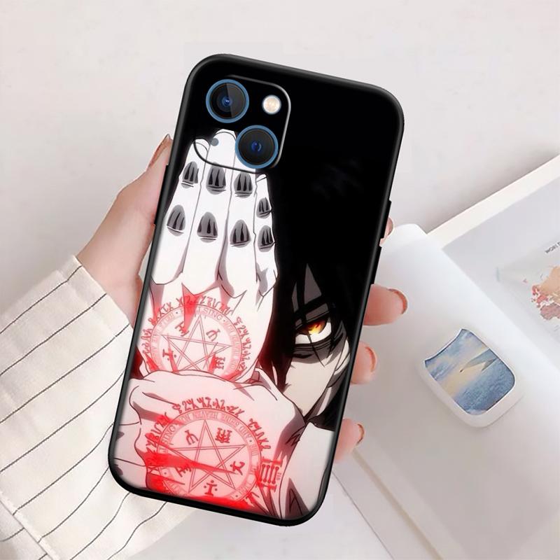 RP37 Hellsing New High-End Shell Phone Case for OPPO A3 Pro A72 A74 A76 A77 A77S A78 A79 A94 A95 A18 A40M A58