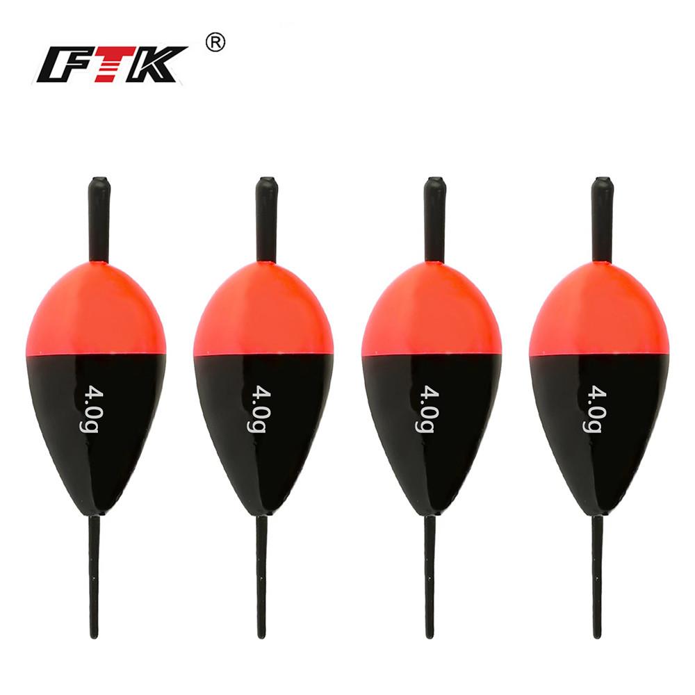 FTK Набор рыболовных поплавков 4 шт. Рыболовные аксессуары Поплавки из ЭВА Рыболовные снасти Поплавки 2 г-5 г