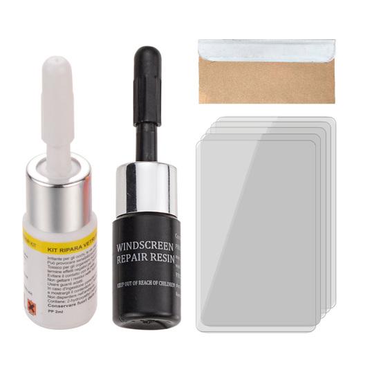 Комплект для ремонта трещин на лобовом стекле, инструмент для жидкого ремонта оконного стекла, эффективный, простой в использовании, жидкость для ремонта автомобилей, наполнитель для стекол, инструмент для лобового стекла автомобиля