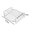 Многоцелевой противень из нержавеющей стали, решетка для противня, решетка для аэрофритюрницы, формы для выпечки, решетка для гриля