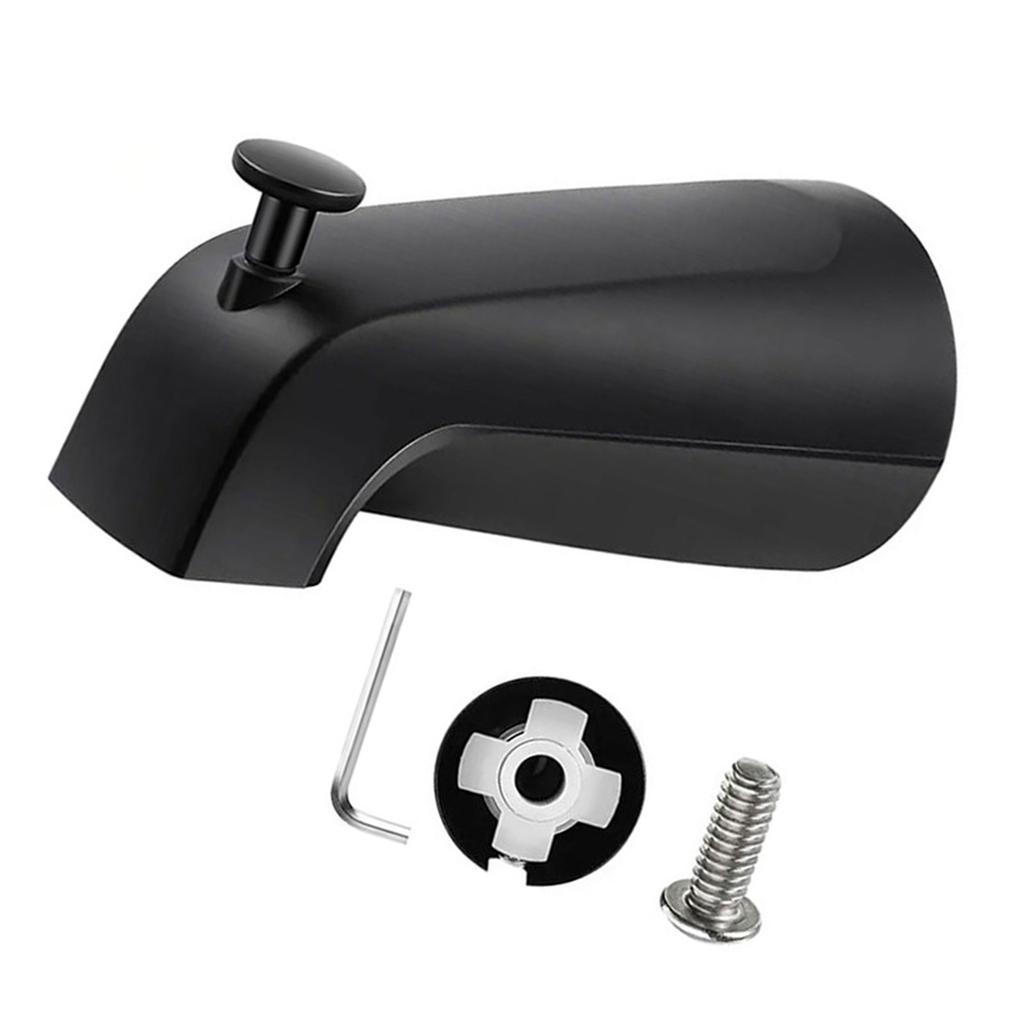 Модный излив для ванны Легкая установка Смеситель для ванны Переключатель душа Излив для ванны Текстура из алюминиевого сплава для быстрой установки