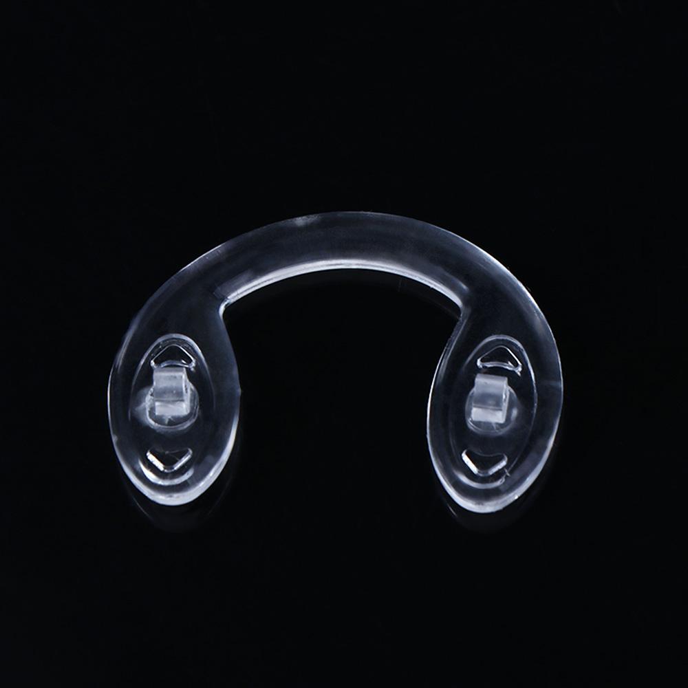 Silicone For Women Men Transparent U Shape Ear Hook Korean Nose Pad Glasses Support Eyeglasses Pads