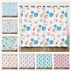 Curtain Cartoon Marine Life Jellyfish 3D Digital Printing Blackout Curtain Punching