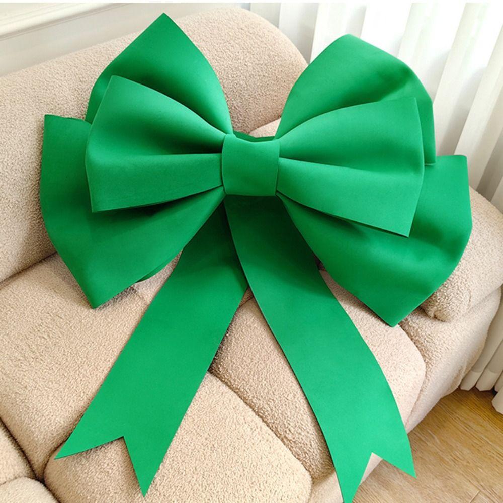 New 30/50/75cm Christmas Giant Bow Large Multi-scene Bow Knot Kit Party Background Simple Installation Christmas DIY Decor