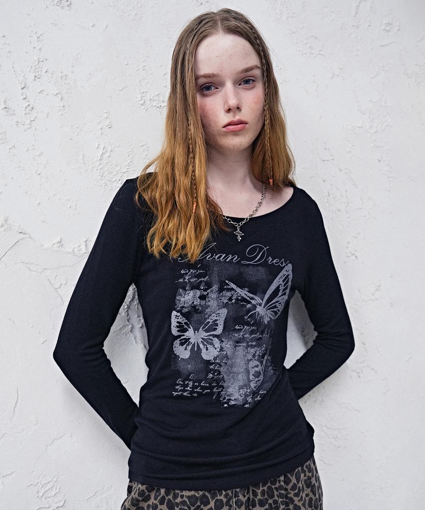 AVANDRESS Эфирные Крылья Футболка_4Цвета
