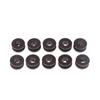 Innovative And Practical For     10Pcs Motorcycle Side Cover Black Rubber Grommets Gasket Fairings