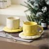 Керамические кофейные чашки и наборы тарелок Чашки для послеобеденного чая Десертная тарелка Кружка для молока Кофейная кружка Чашка для воды Чашки для завтрака Кружки для сока