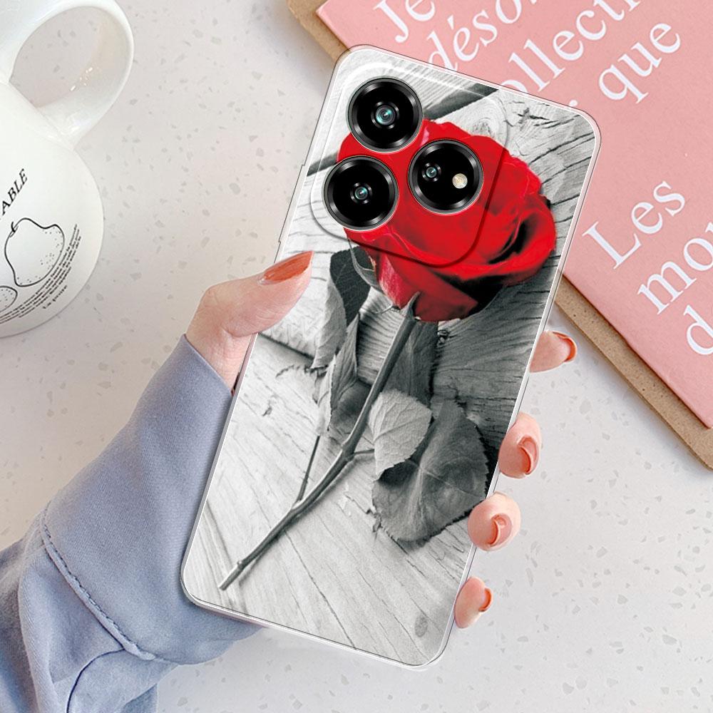 For ZTE Axon 60 4G Case For ZTE Blade V60 4G Cover Bumper Shockproof Clear Soft Silicone TPU Phone Case on ZTE Blade V40S Funda