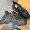 Women's Sneakers 2025 Autumn Platform Designer Running Shoes Chunky Mesh Casual Shoes Height Increased Sports Vulcanize Shoes