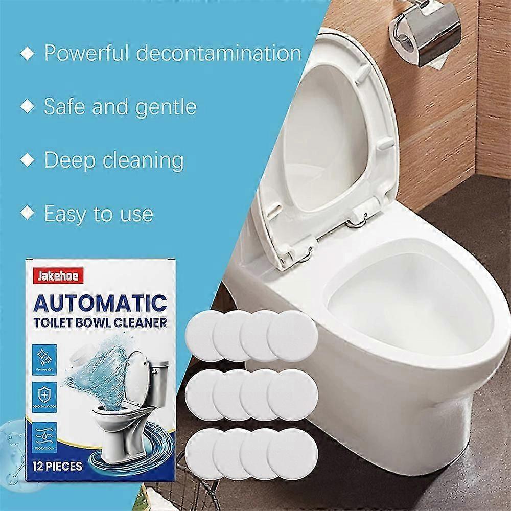 Automatic Toilet Bowl Cleaner Bathroom Cleaner TabletsConcentrated Long Lasting Bowl Cleaners Descaling