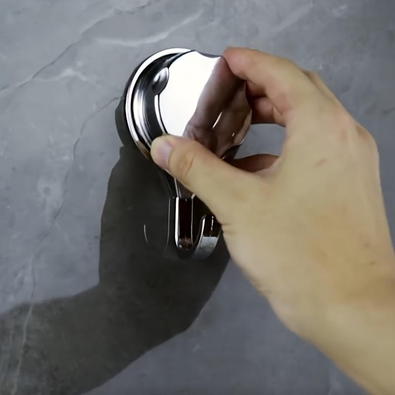 Высококачественные 2 шт. Одинарные самоклеящиеся крючки без сверления - Прочные и долговечные, Идеальны для подвешивания предметов на кухне и в ванной комнате