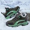 TUINANLE Kids Winter Climbing Shoes Thick Plush Warm Anti-skid Sneaker Boys' Outdoor Casual Cotton Shoes