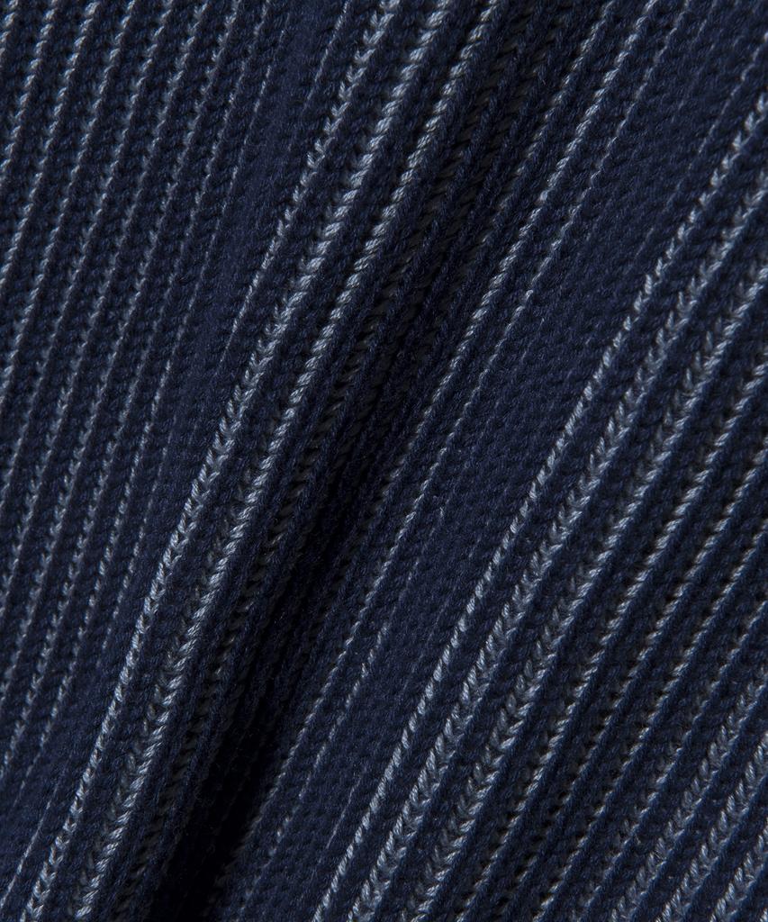 LEE Oversized Two-Tone Knit Vest Navy