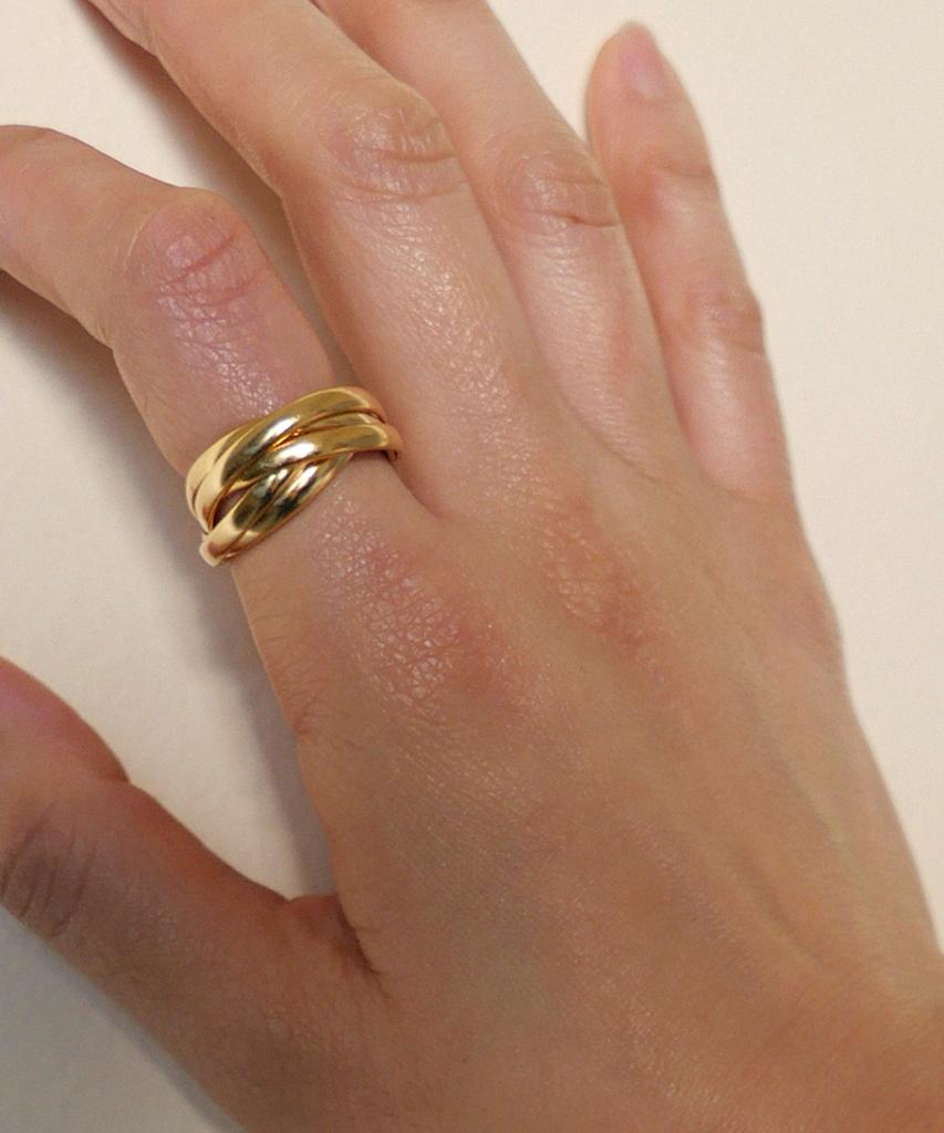 Nuavo Bold Soft Layered Ring
