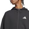 Adidas M Fi Sl Fz Zip Hooded Sports Long Sleeve Jacket Men Jacket Black JI8768