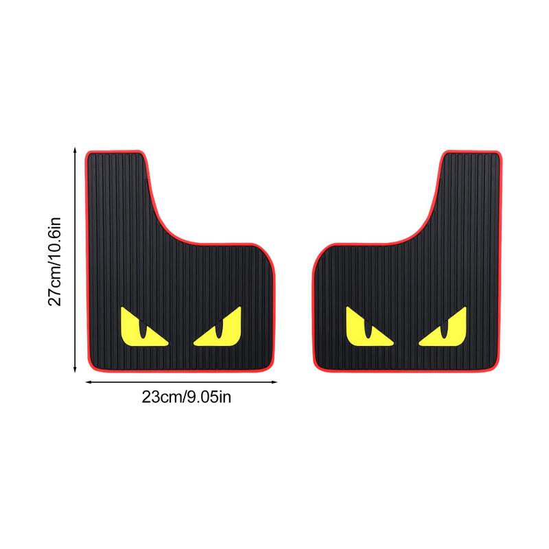 Car Mud Flaps 2pcs Rally Armor Mud Flaps Car Mud Flaps Universal PVC Mudguard Soft No Collision Front And Rear Guards Mud Flaps