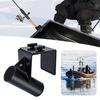 Sled Ice Fishing Rod Holder Hands-Free Heavy Duty Metal Adjustable Ice House Sled Boat Fishing Pole Storage Rack Fishing Accessories