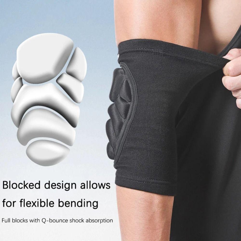Anti-collision Elbow Pads Compression Elbow Brace Sports Safety Elbow Protector  Volleyball