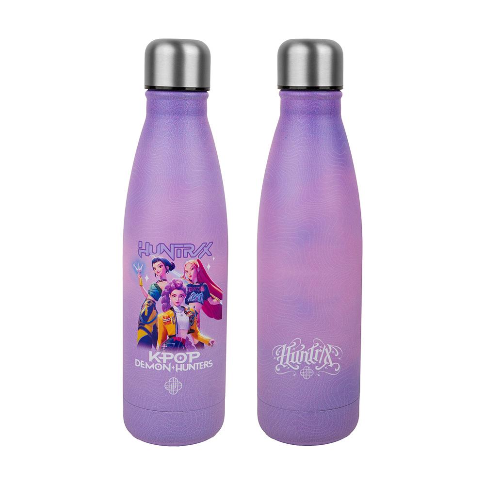1PC Kpop Demon Hunters Officially Licensed Stainless Steel Water Bottles Large Capacity Thermos Leak Proof Drinkware Great Gift