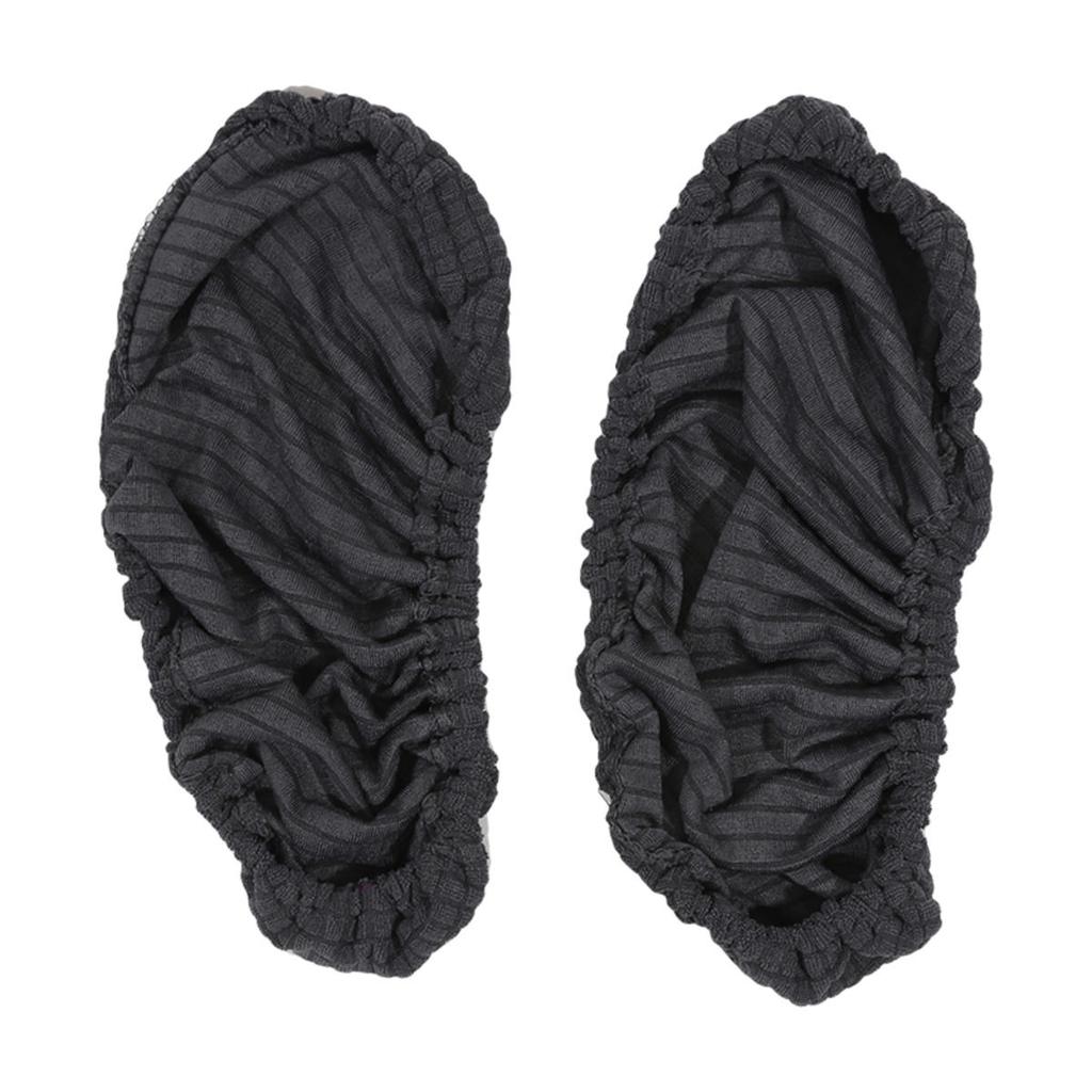 1 пара чехлов на подлокотники офисного кресла, съемные, тянущиеся, моющиеся, из водонепроницаемой ткани, эластичные, полузакрытые, для компьютерного кресла, чехол на подлокотники