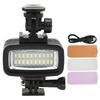 40 м Подводный видео заполняющий ночной светильник IPX8 Водонепроницаемый фонарь для дайвинга для камеры DJI OSMO ACTION, черный