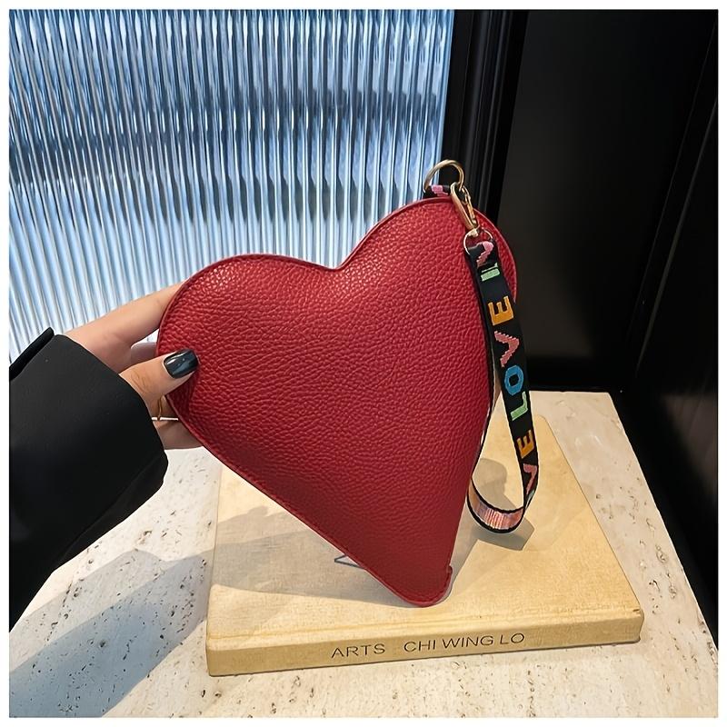 Мини Love Bag Кошелек для помады и монет Сердце Маленькая сумочка Подарок на День матери Сумка для хранения Подвесная сумка Свадебный сувенирный пакет