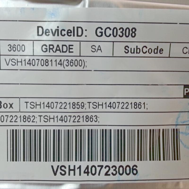 GC0308 Gekewei 2.8/3.0MP Communication Meter Image Sensor Chip