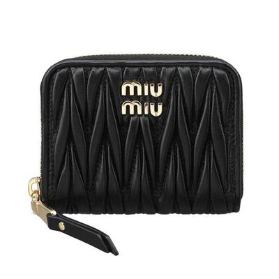 MIU MIU Кошелек для карт Монетница на молнии 5MM268 AFPP F0002