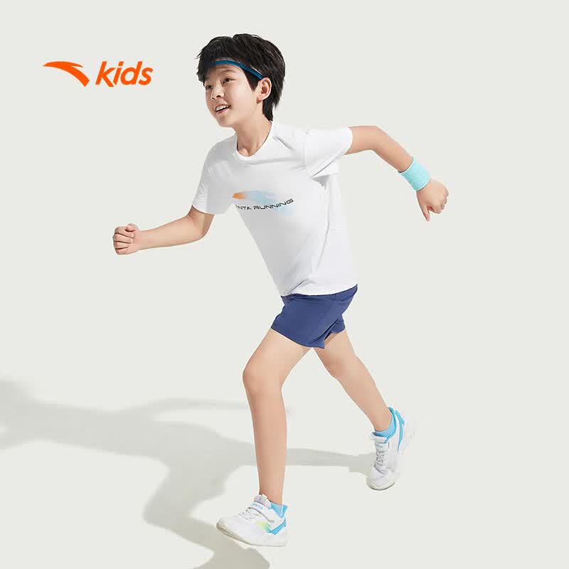 Anta Kids' Boys' Cooling Short Sleeve Sport T-Shirt