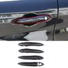 Для Alfa Romeo Giulia Stelvio 2015-Автоаксессуары ABS Carbon Fibre Car Exterior Door Handle Grab Cover Trim