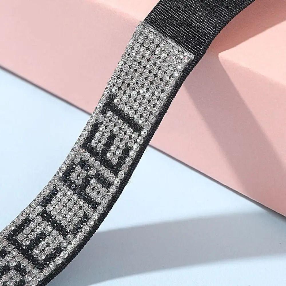 Double-Shoulder Rhinestone Bra Strap Anti-slip Buckle Belt Underwear Shoulder Strap Sport